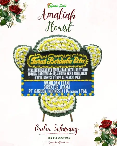 Papan Bunga Duka Mejoyo